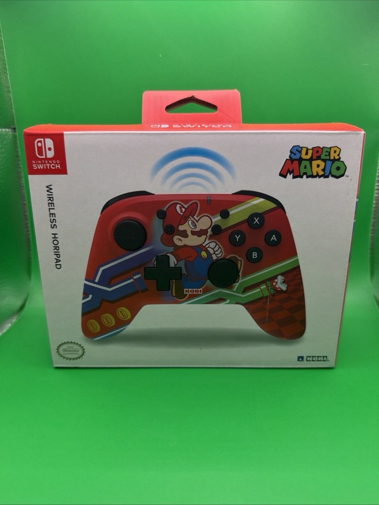 Horipad Wireless Gaming Controller for Nintendo Switch Super Mario Brand New