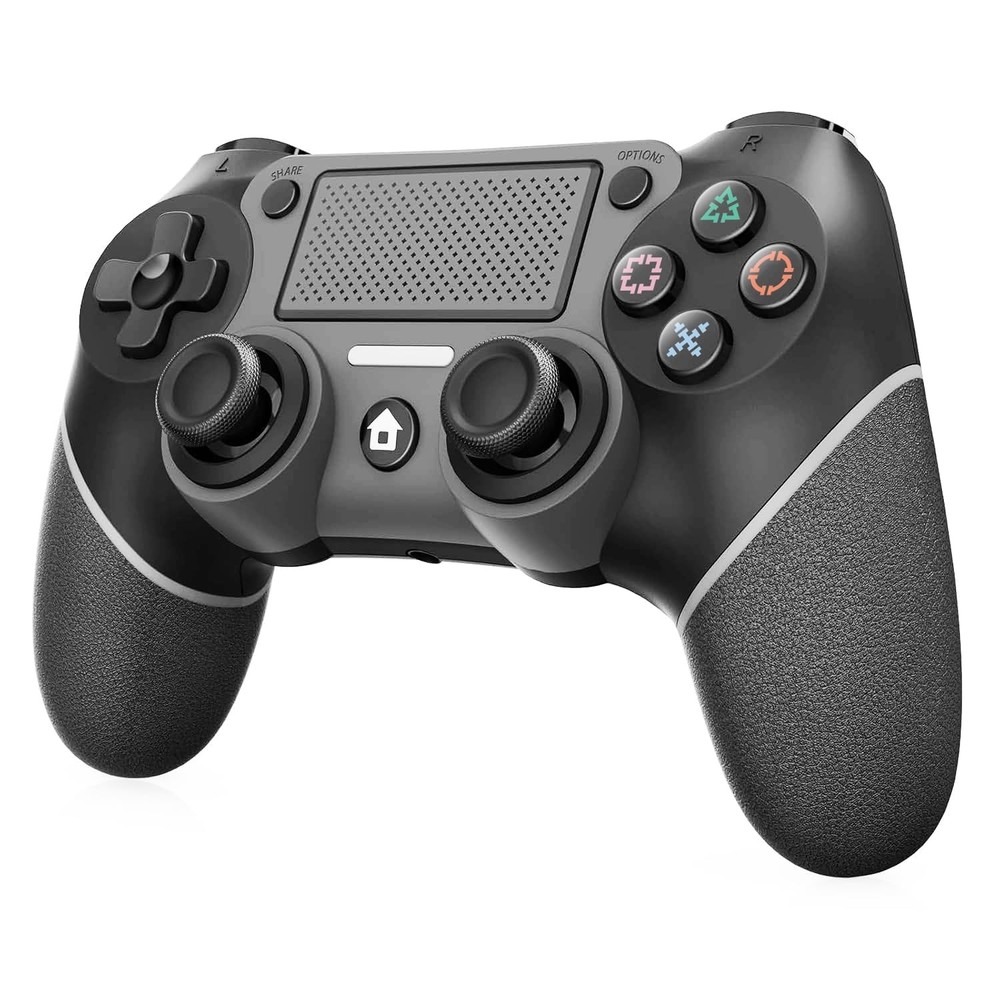 Wireless Controller Compatible with PS4/Pro/Slim, Black ps4 controller