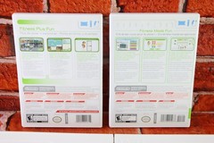 Nintendo Wii Balance Board Rvl-021 Bundle With Fit & Plus