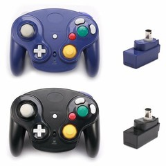 Wireless Game Controller With Adapter For Nintendo Gamecube Retro Classic GC NGC