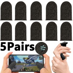 10 Pcs Screen PUBG Gaming Finger Sleeve Game Controller Mobile Sweatproof Gloves