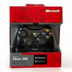 Microsoft Xbox 360 Wired Controller for Windows Black OEM New Sealed 52A-00004