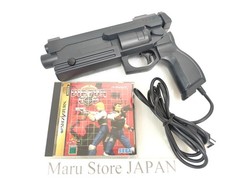 Sega Saturn GUN CONTROLLER Virtua Gun HSS-0122 Work for CRT TV Only w/Virtuacop