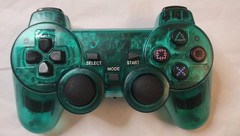 Wireless Dual Analog Controller NO USB Receiver for Sony PlayStation 2 PS2 Green