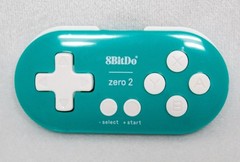 8BitDo Zero 2 Bluetooth Gamepad for Switch, PC, and Android (Blue)