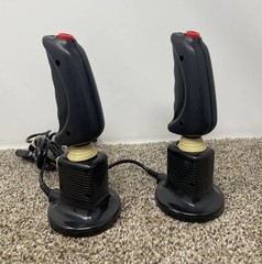 Atari 2600 Video Game Controller Pistol Grip Joystick RGA1170 LOT OF 2 READ