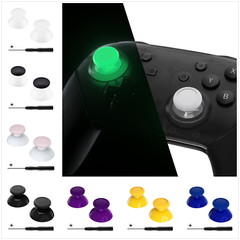 2 Pcs Analog Joystick Thumbsticks Buttons for Nintendo Switch Pro Controller