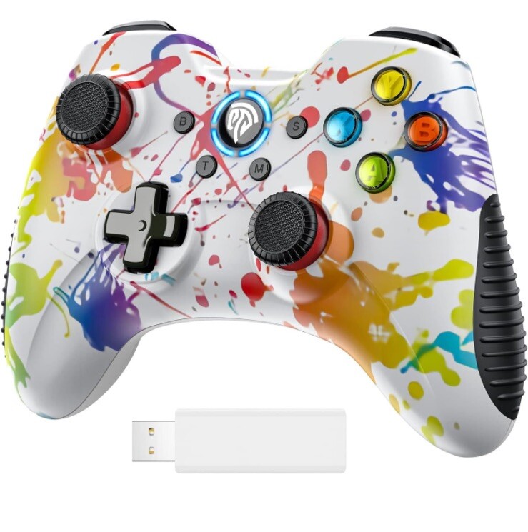 Wireless Gaming Controller for Windows 7 8 10 11 PC/PS3/Android/Switch/Steam ..