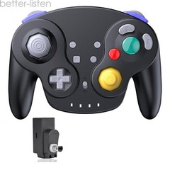 Wireless GameCube Controller Wii Remote NGC Game Joystick Controller Gamepad