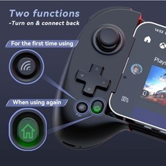 Mobile Game Controller for iphone/Android with PHONE For iPhone&Android Black4