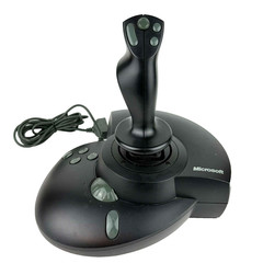 Microsoft SideWinder Force Feedback Pro Joystick PC Video Game Controller