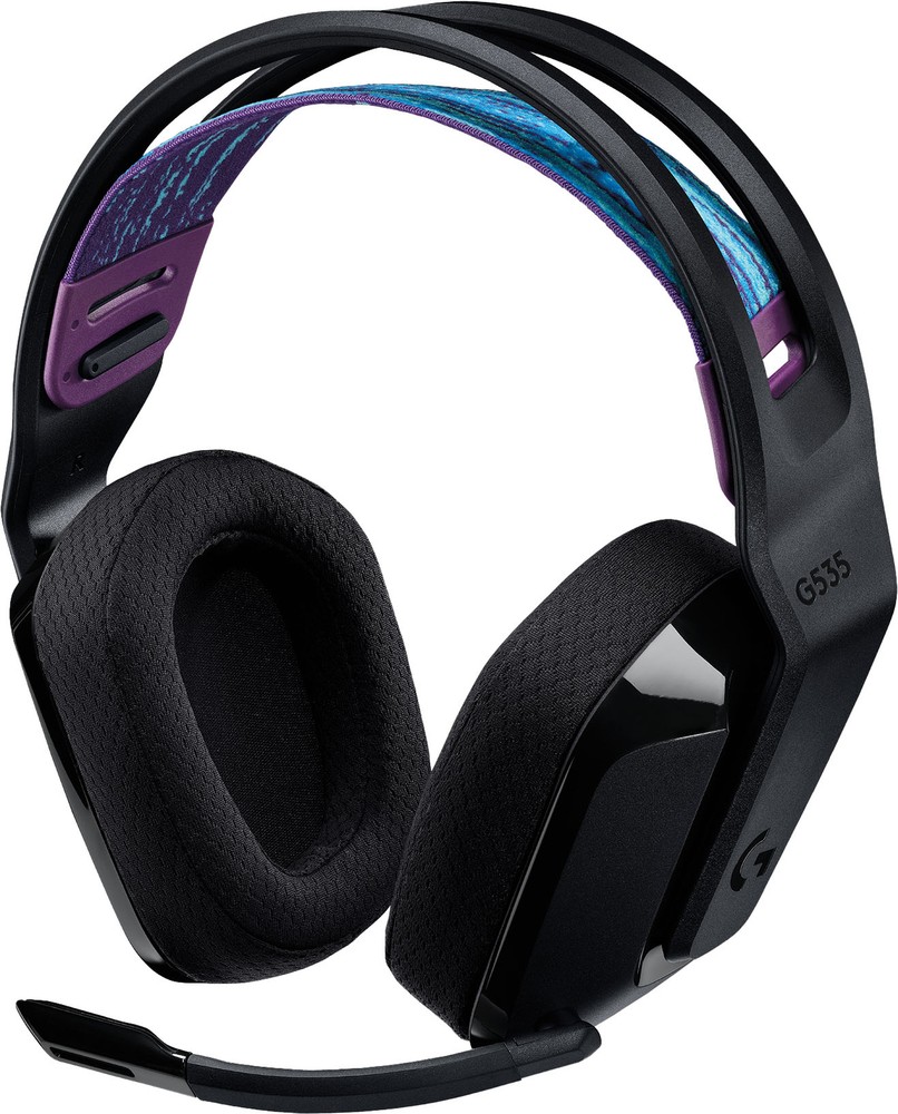 Logitech – G535 LIGHTSPEED Wireless Gaming Headset for PC, PS5, PS4 – Black