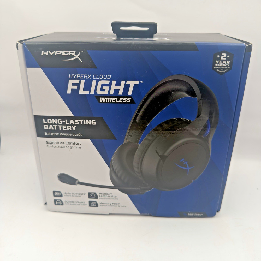 HyperX Cloud Flight USB Wireless Gaming Headset Black PS5/PS4 4P5H6AA