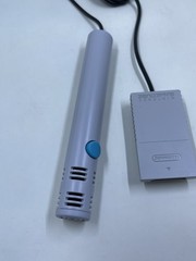Genuine Nintendo GameCube Microphone Mic Silver Grey NEW