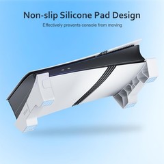 For PS5 Slim/PS5 PRO console desktop stand horizontal Stand base accessories