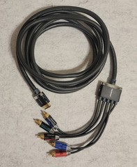 Monster GameLink Component Video & Stereo Audio Cable for Sony PS3 pristine HD