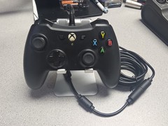 Amazon Basics Xbox One Wired Controller Black Model 1500527-02 Works Tested