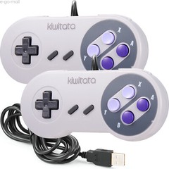 2Pack SNES USB Controller Game Pad Joystick for PC MAC Linux Raspberry Pi 3