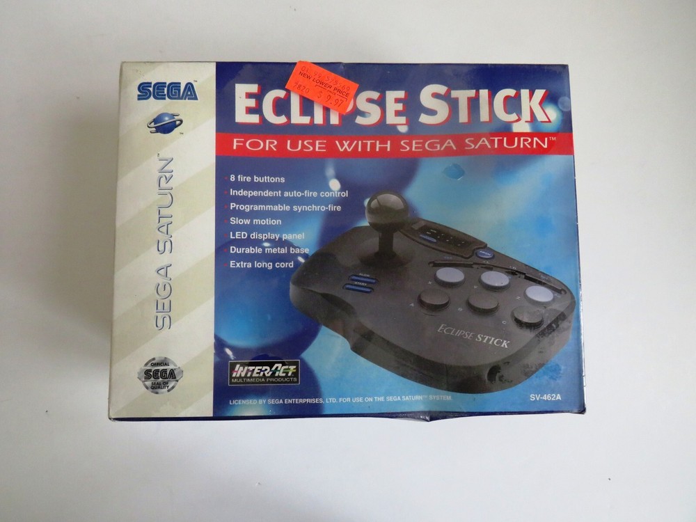ECLIPSE STICK for Sega Saturn – BRAND NEW – FACTORY SEALED