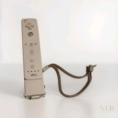 Nintendo Wii OEM White Remote with Motion Plus Adapter RVL-003 & RVL-026