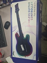 Wireless Guitar Controller Compatible with PS4/PS3/PC – Missing Dongle
