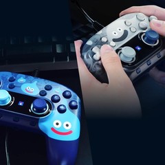 Dragon Quest Slime Controller PC HoriPad 1000Hz Turbo Back Button Japan New