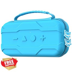 AXYBCOOL Switch 2 Case Blue Portable Fox Zippers