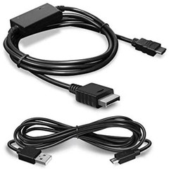 Hyperkin HDTV Cable for PS2/ PS1 M07381 Free Shipping with Tracking# New Japan
