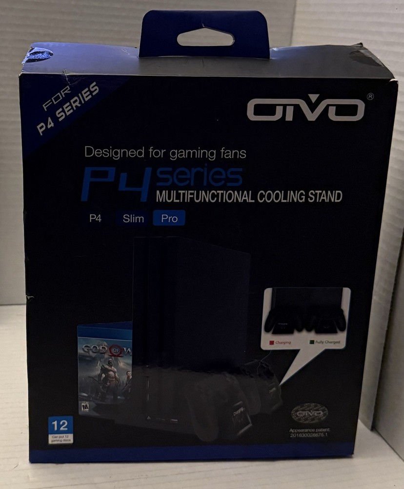 OTVO MULTI-FUNCTION COOLING STAND FOR PlayStation 4 / PS4/ PS4 SLIM/ PS4 PRO