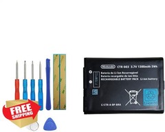 Vvsialeek CTR-003 Replacement Battery Compatible with Nintendo 3DS CTR-001 MI…