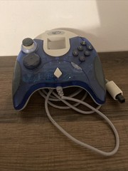 Mad Catz Sega Dreamcast Controller Clear Blue Color | Not Tested