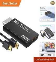 Wii to hdmi Converter, wii to hdmi Adapter, wii to hdmi1080p 720p Connector O…