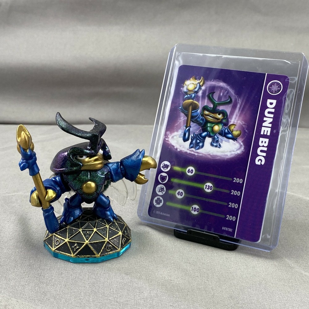 SKYLANDERS SWAP FORCE – DUNE BUG Magic Element Loose Figure with Card