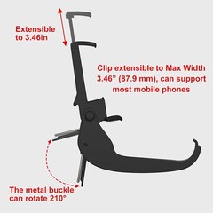 Wireless Controller foldable Phone Mount Phone holder for Xbox