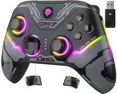 EasySMX X15 Wireless Controller Bluetooth RGB Hall Effect PC Switch A/IOS