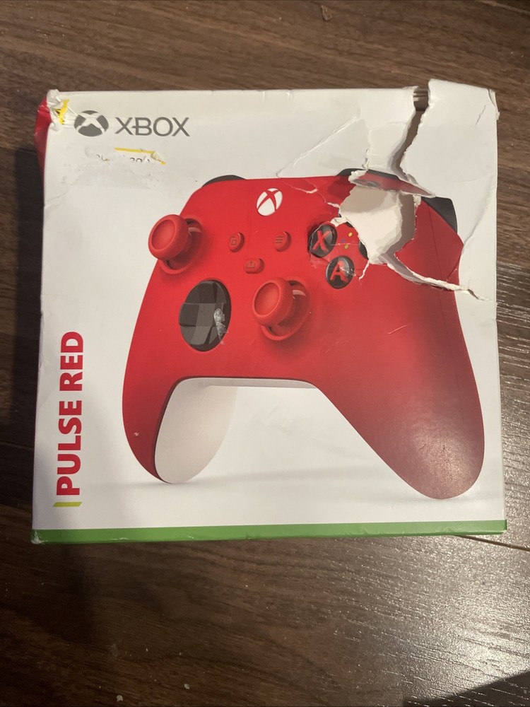 XBOX MICROSOFT GAME WIRELESS CONTROLLER SERIES X/S ONE WIND0WS PULSE RED