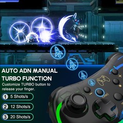 Wireless Switch Controller with Multi-Platform Support and Customizable Features
