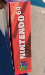 Nintendo 64 Controller Pak Memory + Box & Sticker Booklet Mario Kart Vintage
