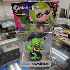 Nintendo Splatoon Green Inkling Girl Amiibo Sealed Mint Box