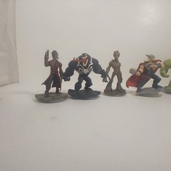 Marvel Disney Infinity Figures Random Lot of 5 Hulk Thor Venom Groot & Star Lord