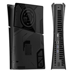 For PS5 Slim Faceplate Console Cover Replacement Side Shell Dustproof PC Case
