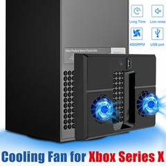 USB Vertical Cooling Fan External Cooler Accessories for Xbox Series X Console