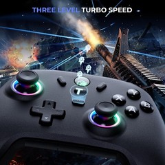 Customizable Wireless Controller with Hall Effect Joystick – Ideal for Gamers