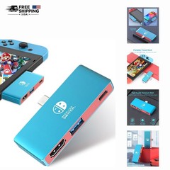 4K HMDI Dock for Nintendo Switch OLED USB-C TV Mode PD Charging