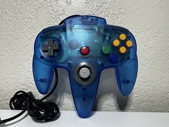 N64 Controller Transparent Blue