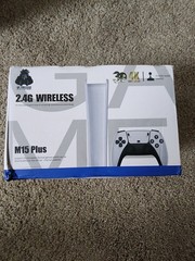 M15 Plus 2.4G Wireless Game Controller Set 20K Games Dual Vibration Joystick New