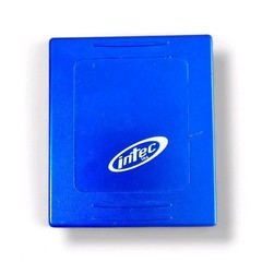 🔥Intec Blue Game Storage Case Memory Card Vintage Accessory GBA PS2GameCube PS1