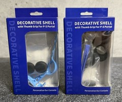 Decorative Shell with Thumb Grip for P-S Portal – Blue and Black – Set of 2