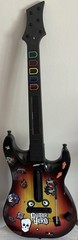 Guitar Hero Red Octane PS2 World Tour Sunburst Guitar, Tested Working No Dongle