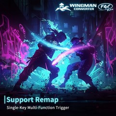 Brook Wingman FGC Retro Converter Adapter for PS1 PS2 Controllers on PS5 PS4 PC